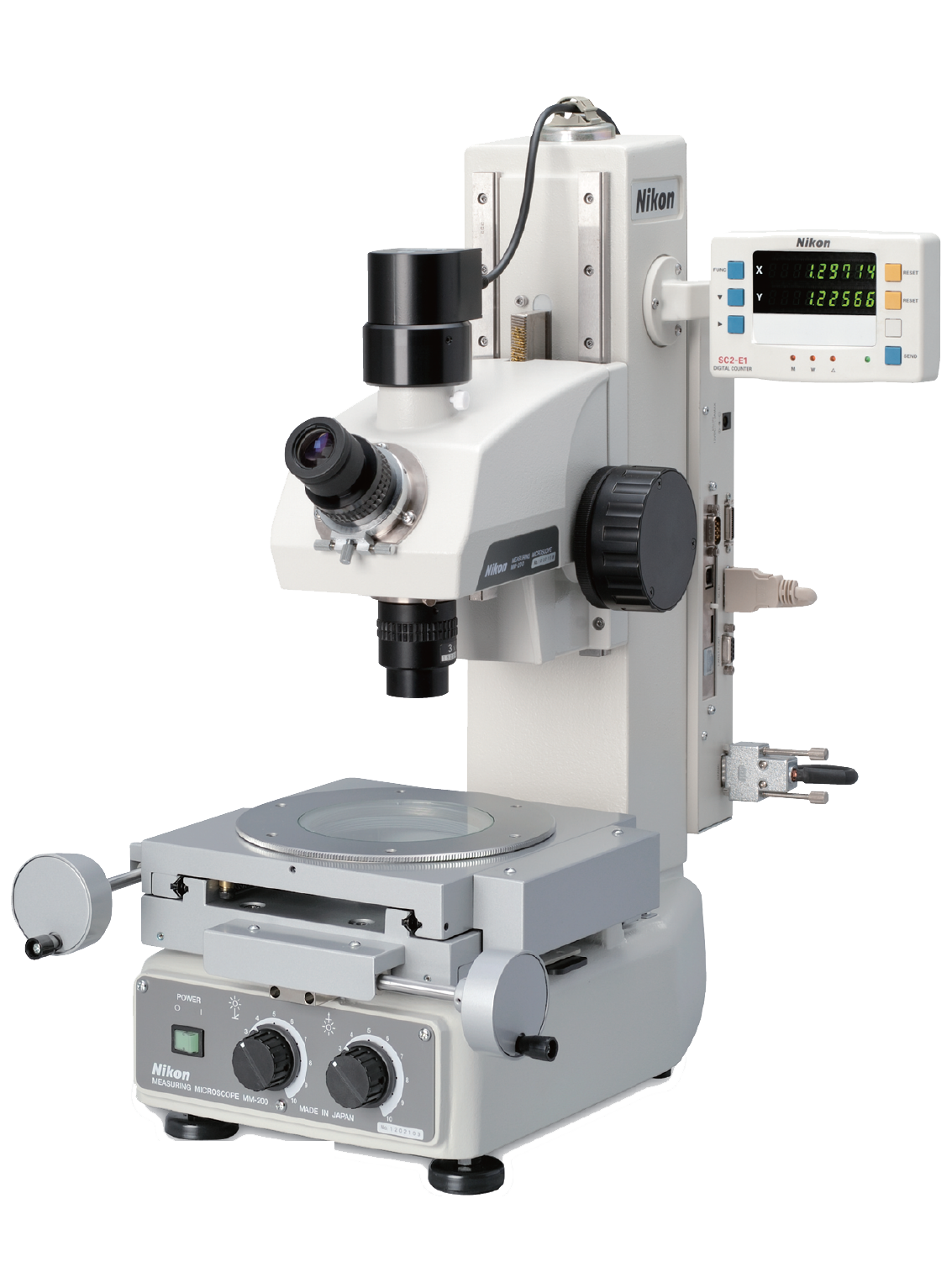 Nikon MM-200 Series Toolmakers Measuring Microscope 